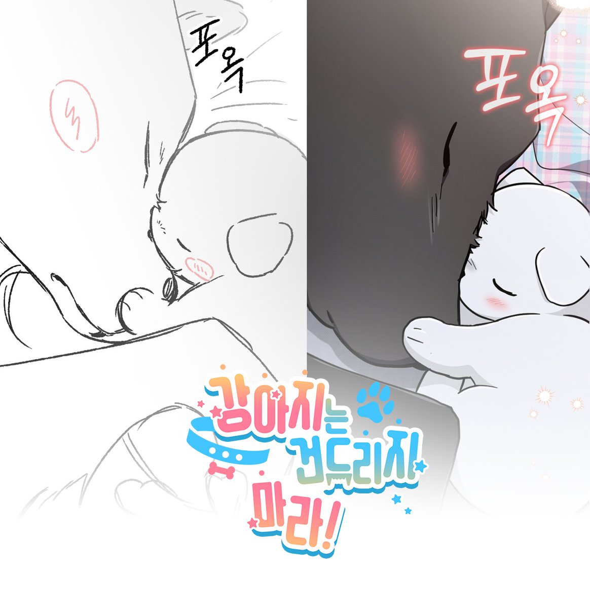 🐶강아지는 건드리지 마라🐶
에필로그 7화 업로드 되었습니다.

봄툰: bomtoon.com/detail/notouch…
레진: lezhin.com/ko/comic/dont_…

정식 사이트를 이용해주세요.
#강건마 #PawsClaws