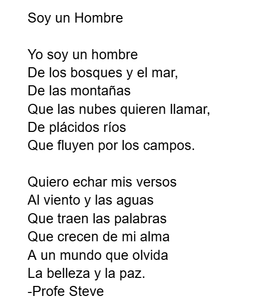 ProfeSteve1701's tweet image. Del año pasado. Inspirado por el poeta Cubano José Martí.