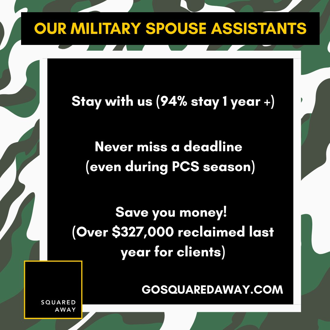 Military spouses aren’t just resilient, they’re statistically unstoppable.

✅ Resilience

✅ Travel Frequency

✅ Savings Reclaimed

You don’t need a superhero. You need a military spouse assistant.

l8r.it/9m1B

#outsourcing #virtualassistants #timemanagement
