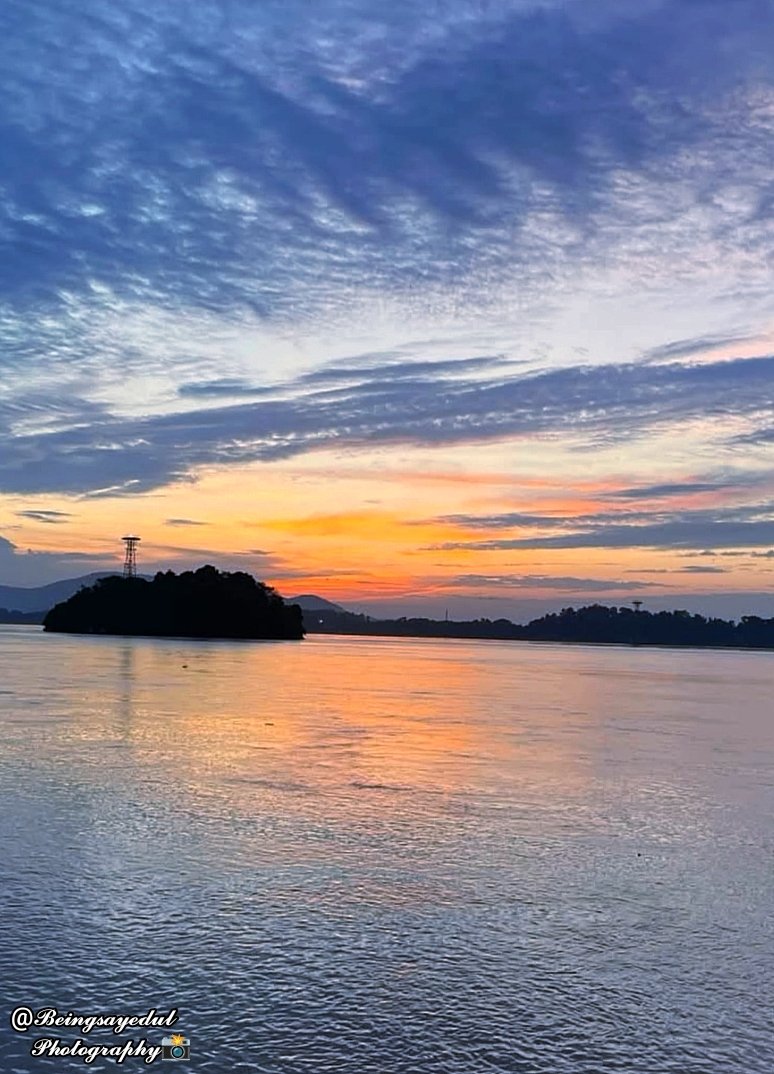 Beingsayedul's tweet image. Sunset view from my city 🌄