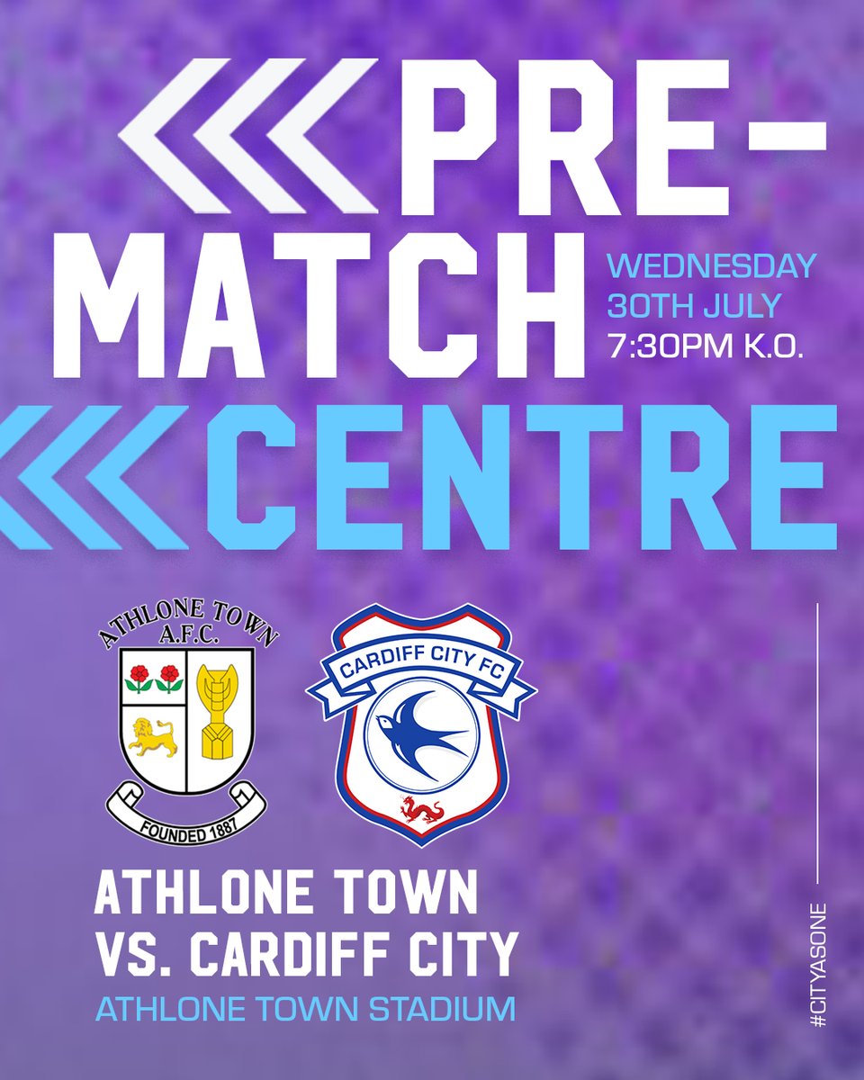 CardiffCityFCW's tweet image. 🎟️ Ticket details
🔍 Know your opponent
🏟️ Reaching the ground
🍽️ Food and drink

Read all in our pre-match centre ahead of Wednesday&apos;s clash with Athlone Town ➡️ bit.ly/3Uva3i6

#CityAsOne
