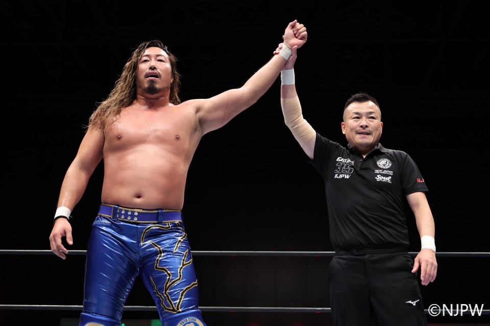 PKDX's tweet image. 【新日本】辻がオレッグ粉砕でAブロック単独首位浮上 タイチ戦へ｢お前の首はしっかりここで狩る｣]
dx-sp.gsj.bz/dxnews.index/d…

#njpw
#G1CLIMAX35