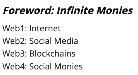 GotDusted's tweet image. Social Monies

Infinite Monies

Thats what Web4 is

Concept by @weremeow