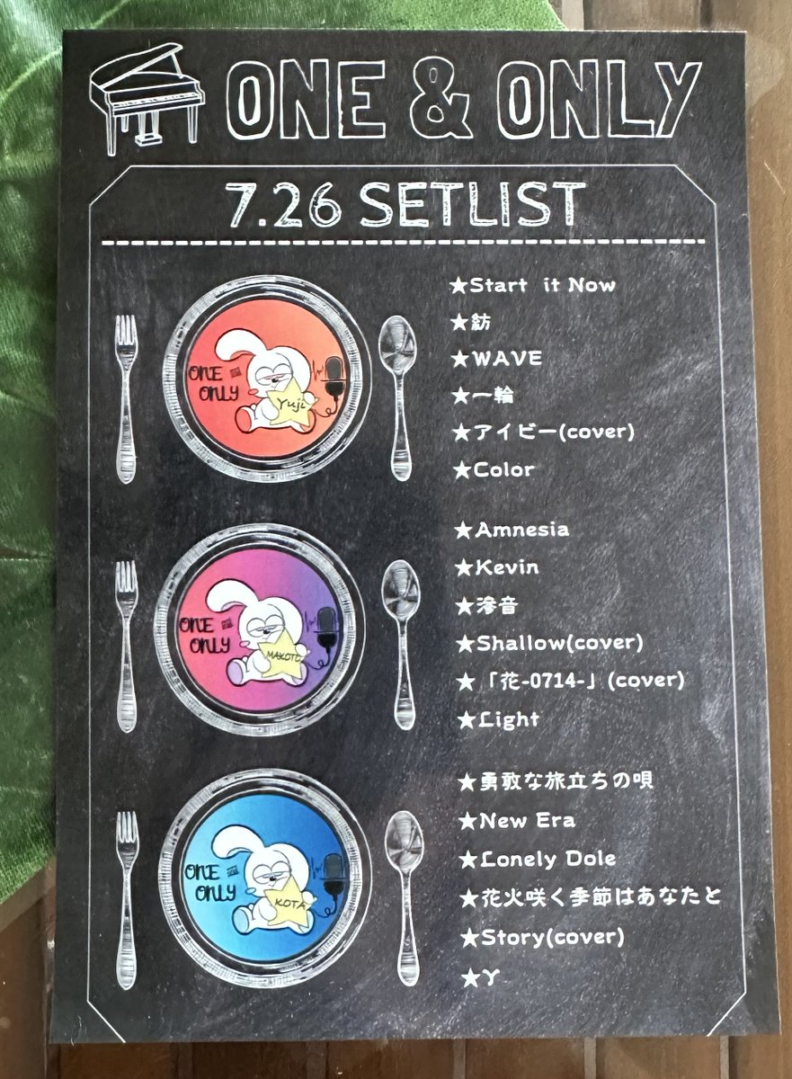 HaveaGoodDay_m's tweet image. ONE & ONLY VOL.2
2025.7.26@四谷メビウス🥂 𓈒𓏸
🔴落合勇仁(THIS VERY DAY)
🔴MAKITO(ALL IN FAZE)
🔴KOTA IBUKA(BüG-TRIPPER)
美しく華やかなピアノの音色と🎹
個性と魅力たっぷりの歌声🎤
ずっとずーっと感動の連続で
胸がいっぱいで大変でした笑🥹💗
#落合勇仁
#MAKOTO
#KOTAIBUKA
⬇️