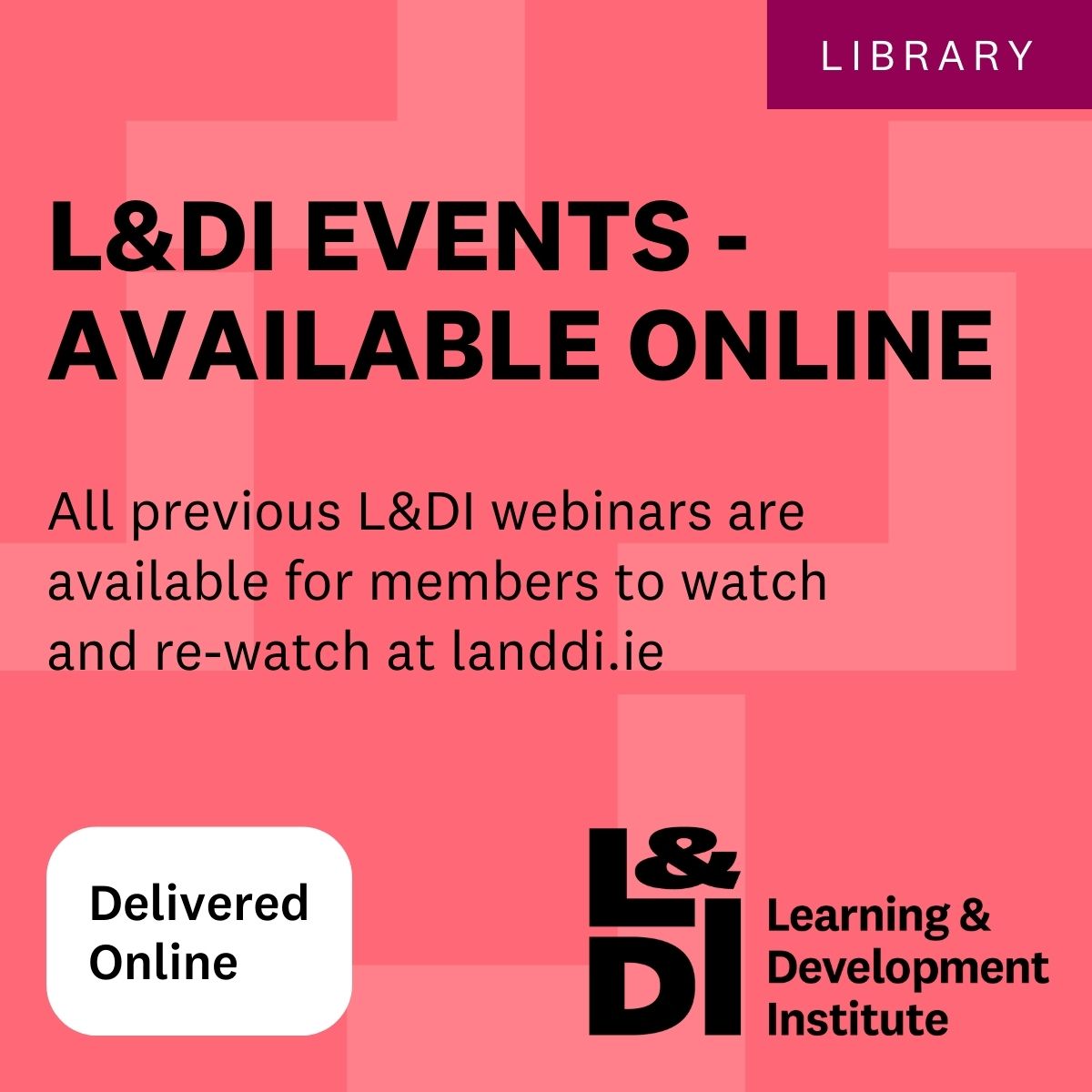 LandDInstitute's tweet image. All previous #LDIEvents are available to members to view back at any time.
Log in to hubs.li/Q03twDgf0, head to our Events page - hundreds to choose from - including our Best Practice Case Studies and #SpeakerSeries.
#learning #development #webinars