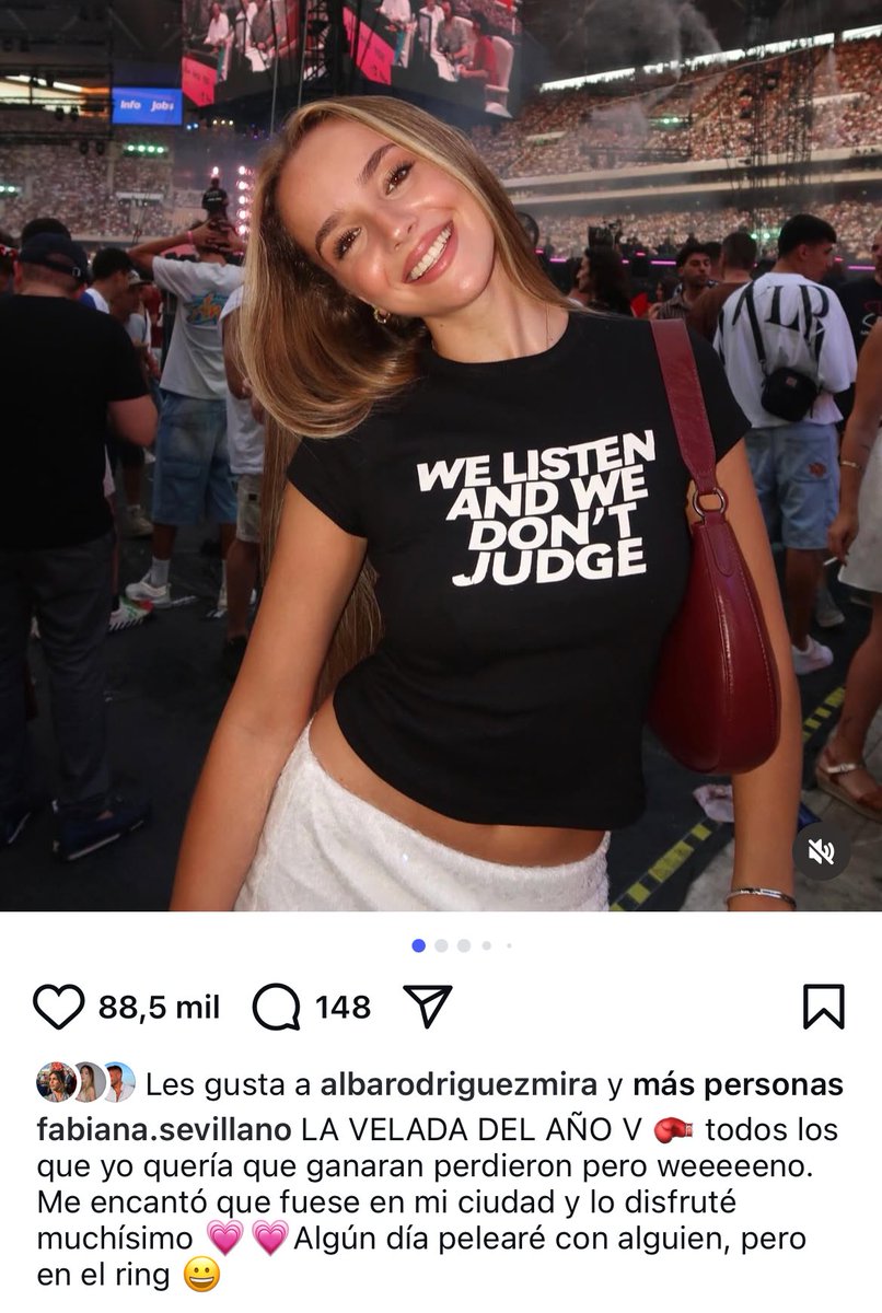 uwmohn's tweet image. “Algún día pelearé con alguien, pero en el ring” Fabiana Sevillano lanza una indirecta MUY CLARA para La Velada VI, LOL