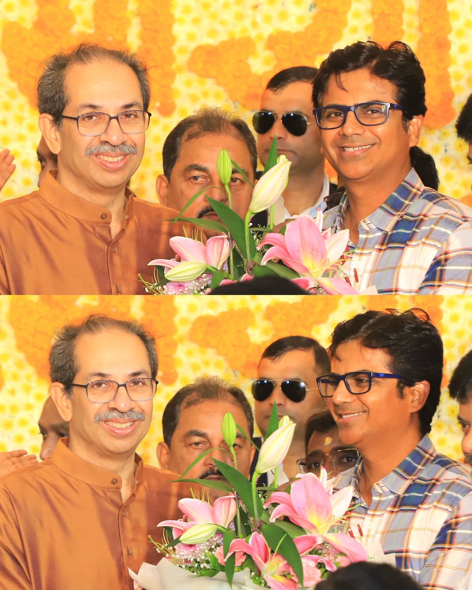 आज शिवसेना (उद्धव बाळासाहेब ठाकरे) पक्षप्रमुख, माजी मुख्यमंत्री श्री. उद्धवसाहेब ठाकरे यांना ‘मातोश्री’ येथे भेटून वाढदिवसाच्या शुभेच्छा दिल्या.