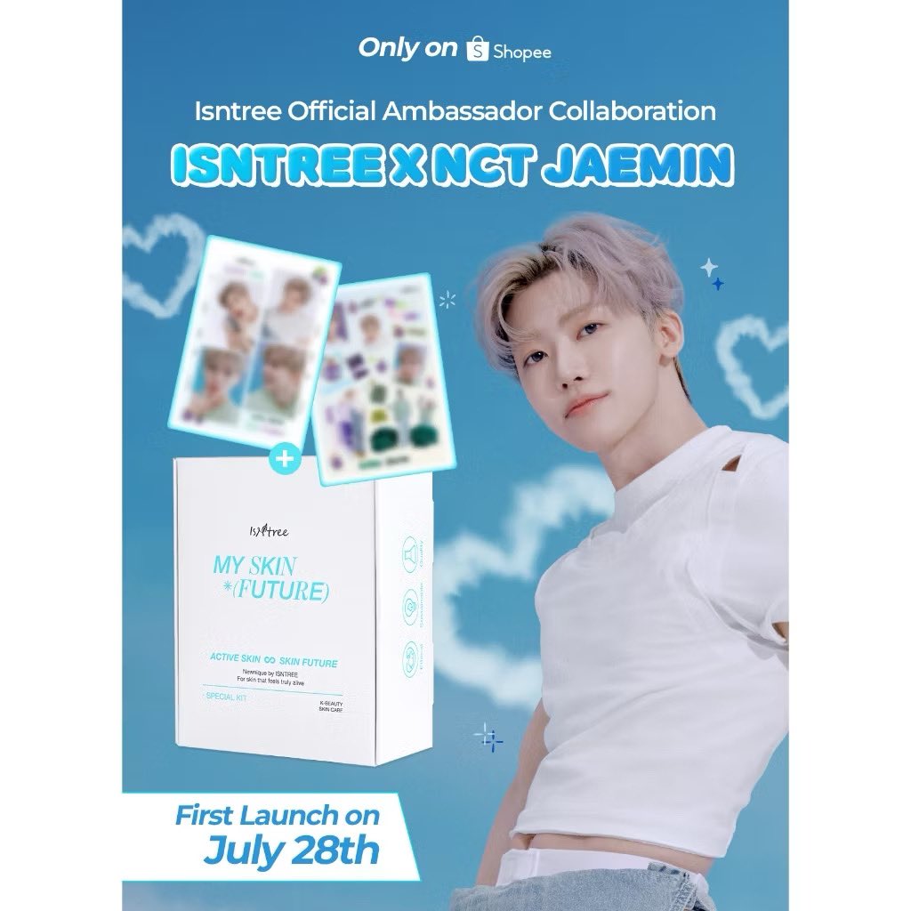 from 

this        to         this !!!!!! 😭

isntree x nct jaemin collab u are INSANEEEE ask and you shall receive 🙂‍↕️ 

JAEMIN ISNTREE AMBASSADOR 
#JAEMINxISNTREE 
#이즈앤트리xNCT재민 

s.shopee.ph/BJ9UtRdBf