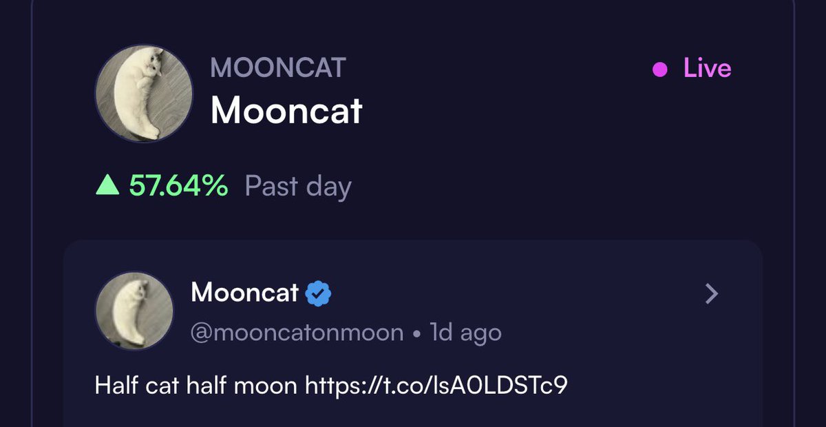 datboispecial's tweet image. #mooncat pumping