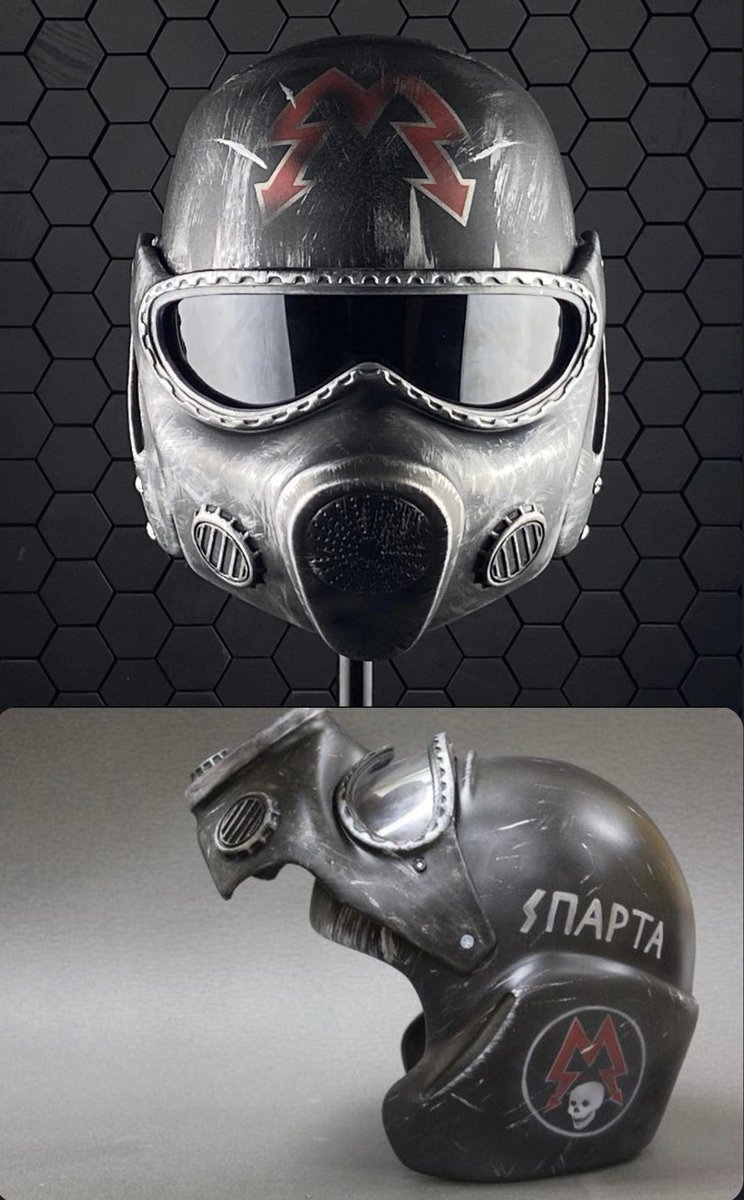 0x_Asuka's tweet image. Remembered people make replicas of this Metro 2033 Helmet and had to grab one.
