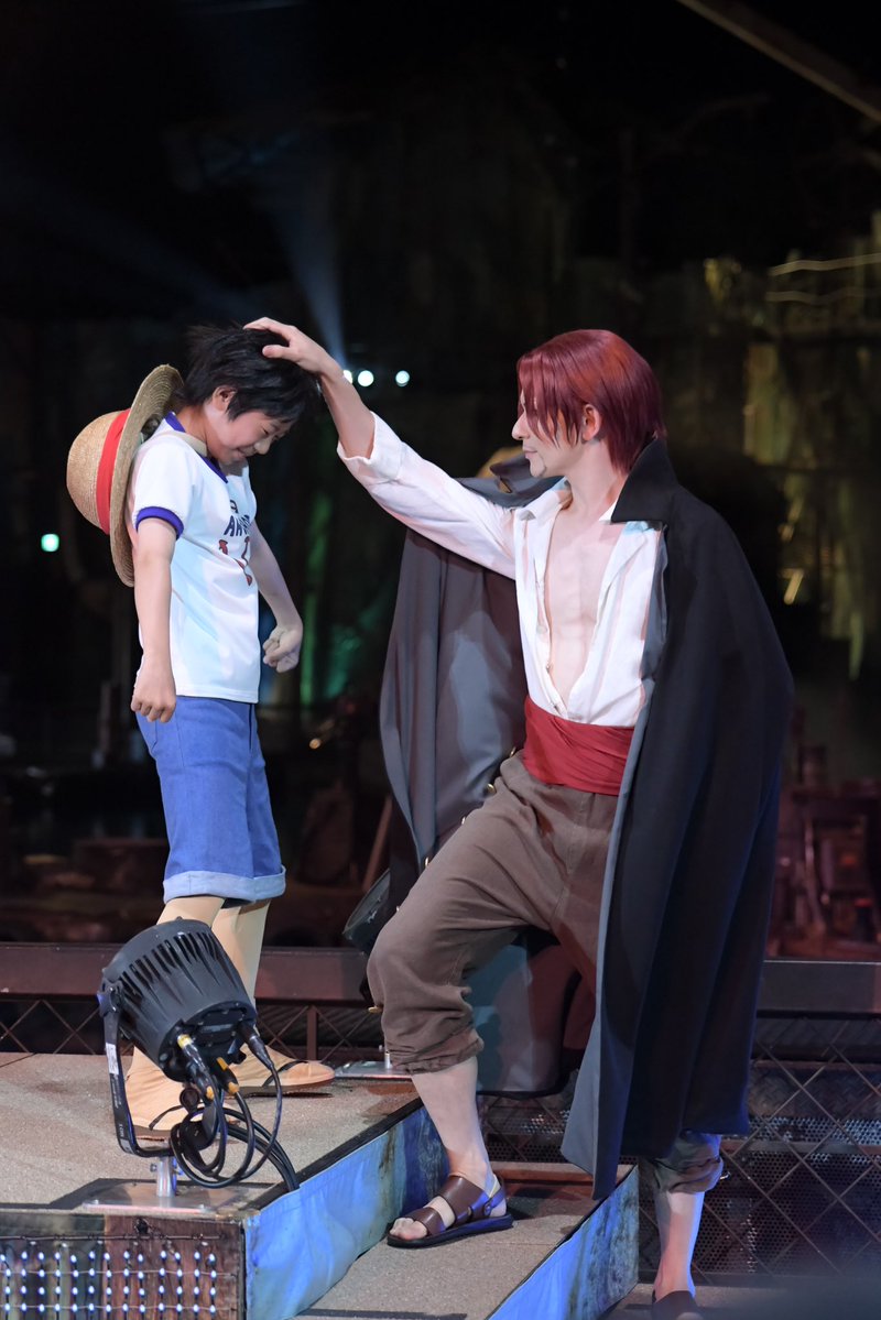 R__whip's tweet image. 2025.7.27

シャンクス
子ルフィ

#プレショ #USJファン
