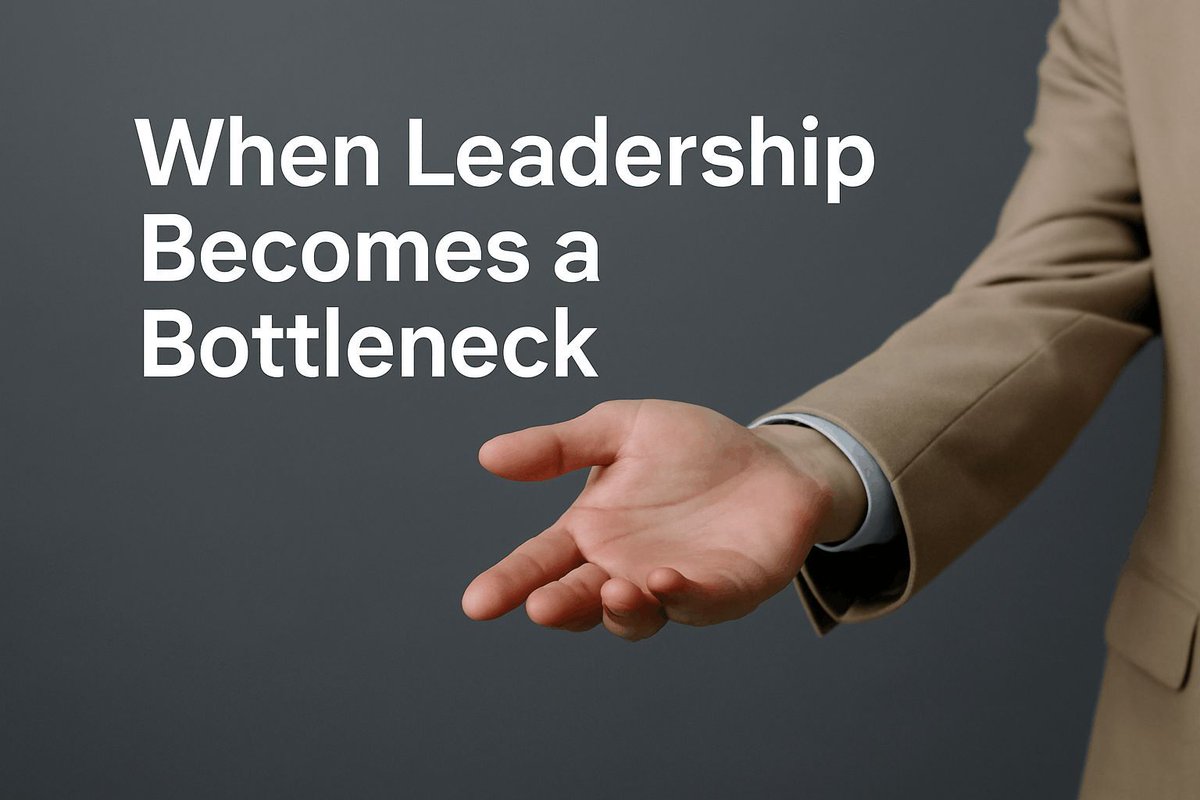 thinkers360's tweet image. When Leadership Becomes a Bottleneck buff.ly/YAHveW4 via Shradha A.H. Ahuja on @Thinkers360 #Leadership #ChangeManagement #Transformation
📣 Thought Leader? Amplify your voice here: buff.ly/1HvFXgS