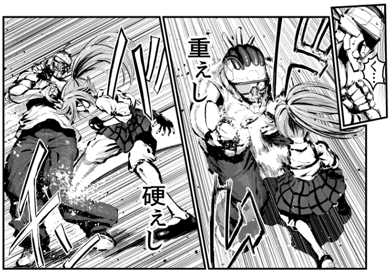 WIP.
こういう漫画を夏コミで発表したいと思っています。 