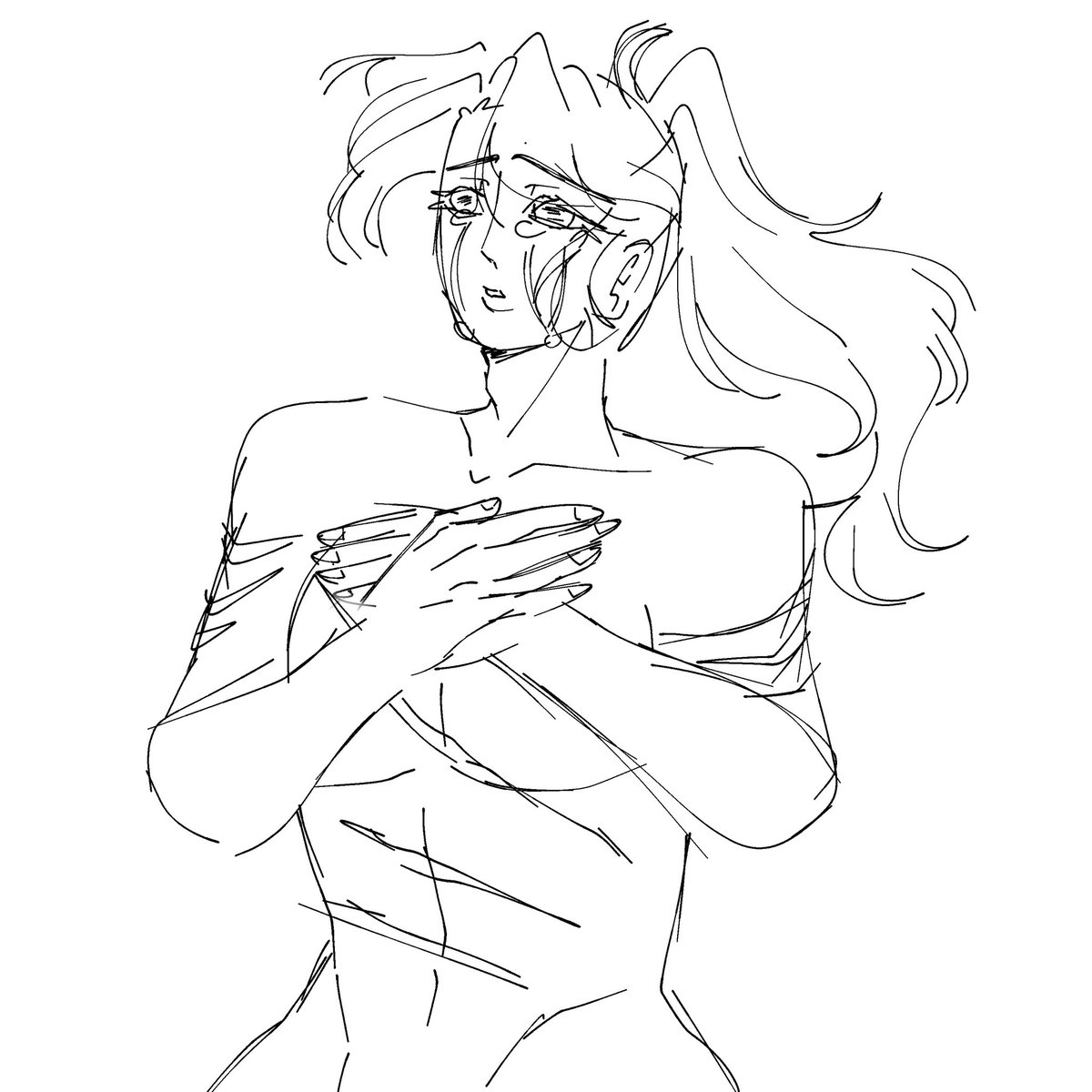 Luv3t3's tweet image. Sanemi accidentally looked fem lmao