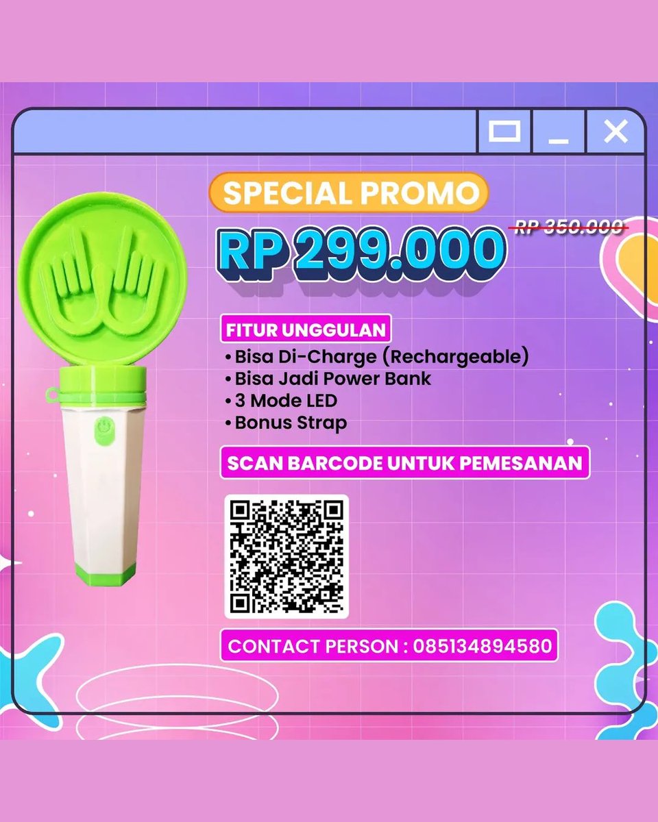 infoordal_id's tweet image. Fix harus punya satu🫵🏻🤣