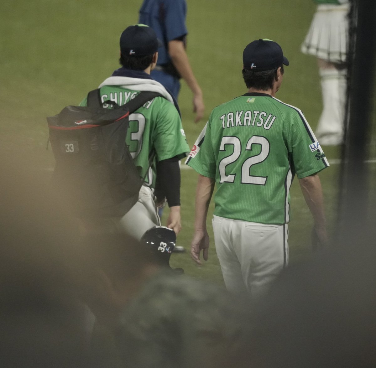 DEFturbo1105's tweet image. 仲良く退勤。隙間産業ゴメンなさい

2025.07.27神宮

#髙津臣吾
#内山壮真
#swallows