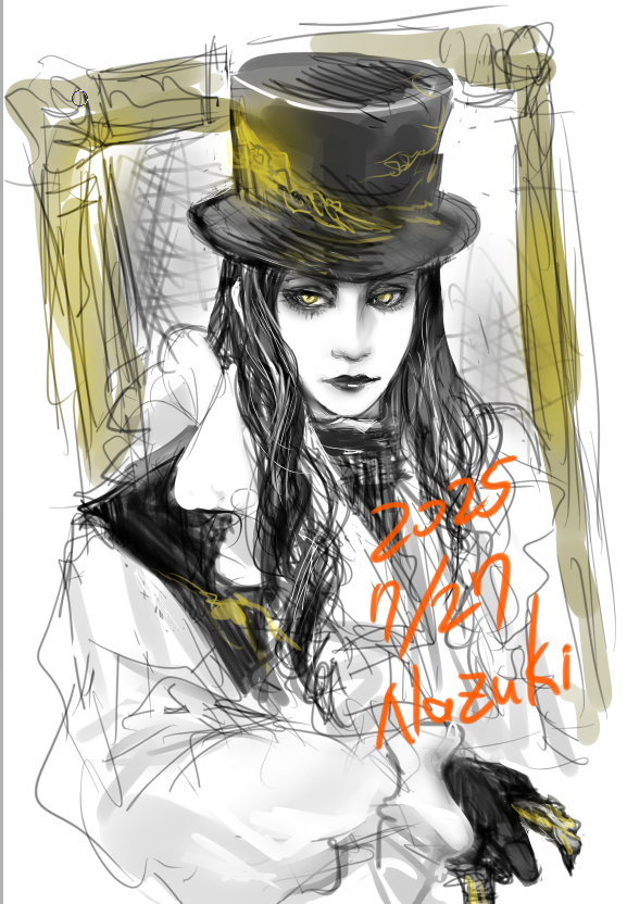 Nazuki_pic's tweet image. #MALICEMIZER 
#ファンアート 

色は仮置き