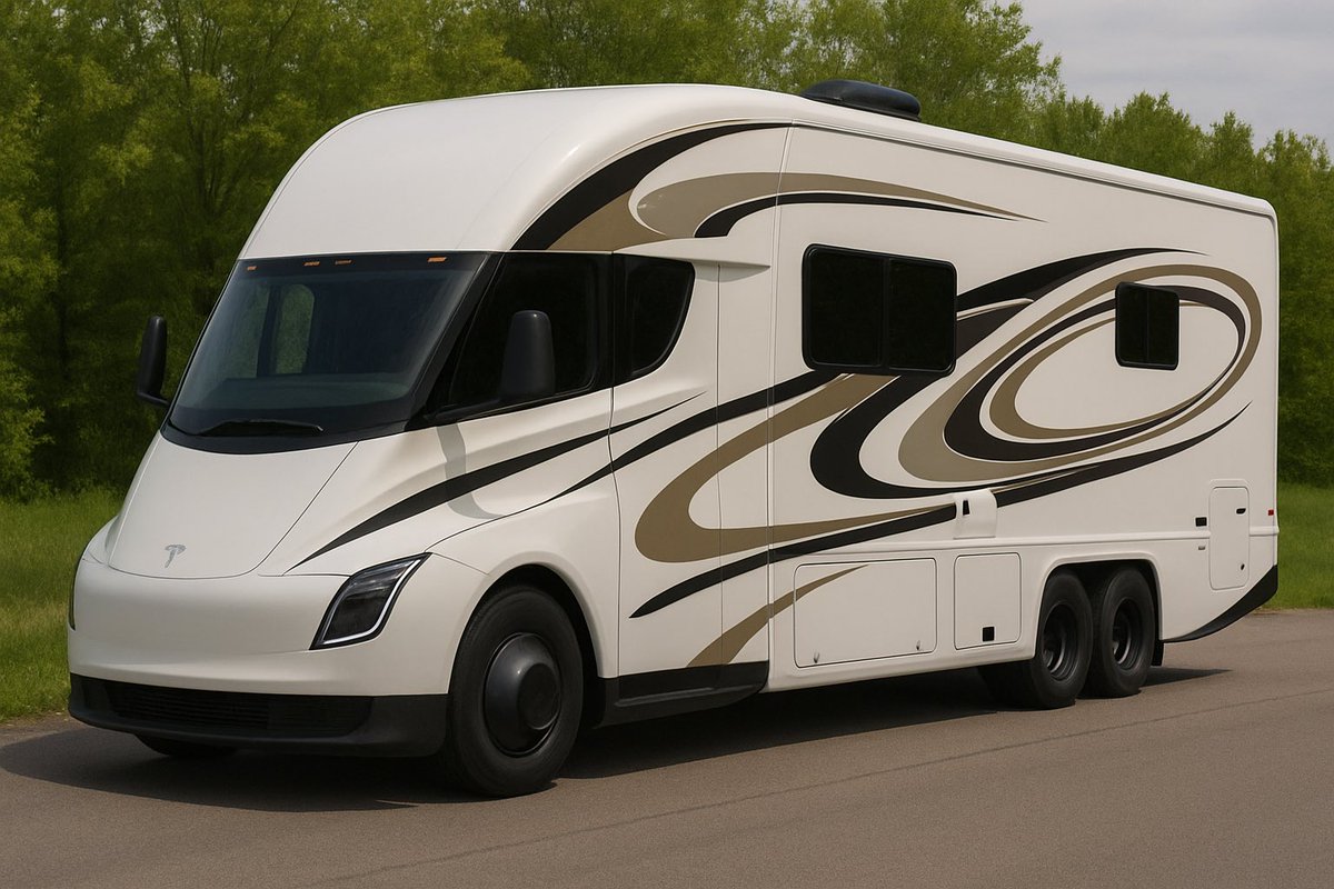 Not sure about you, but some version of this is gently my retirement goal.

500mi range.
Roof full of solar.
Charge at the campsite.
Gimme gimme gimme