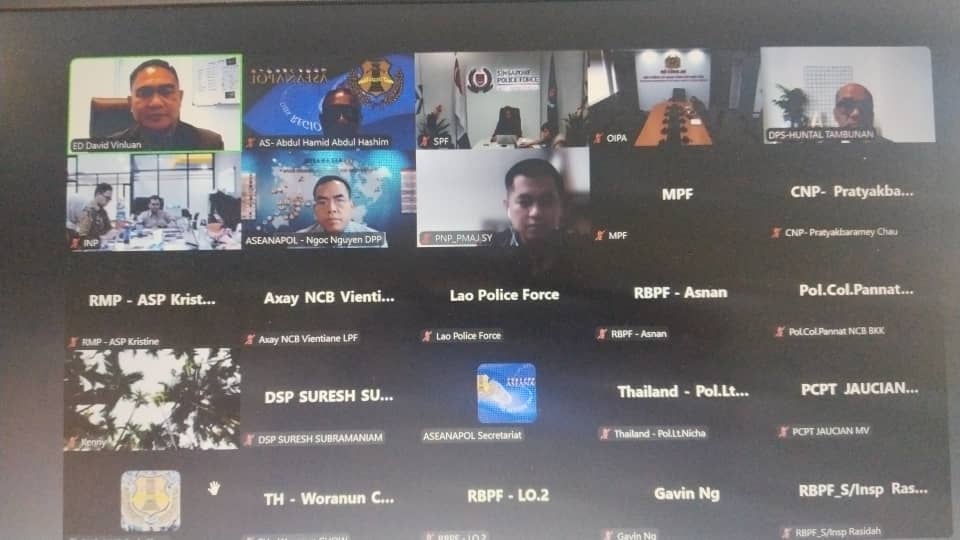 On 25 July 2025, the ASEANAPOL Secretariat convened a virtual meeting with ASEANAPOL Member Countries (AMCs) to assess and address the ongoing challenges related to the connectivity of the electronic-ASEANAPOL Database System (e-ADS).