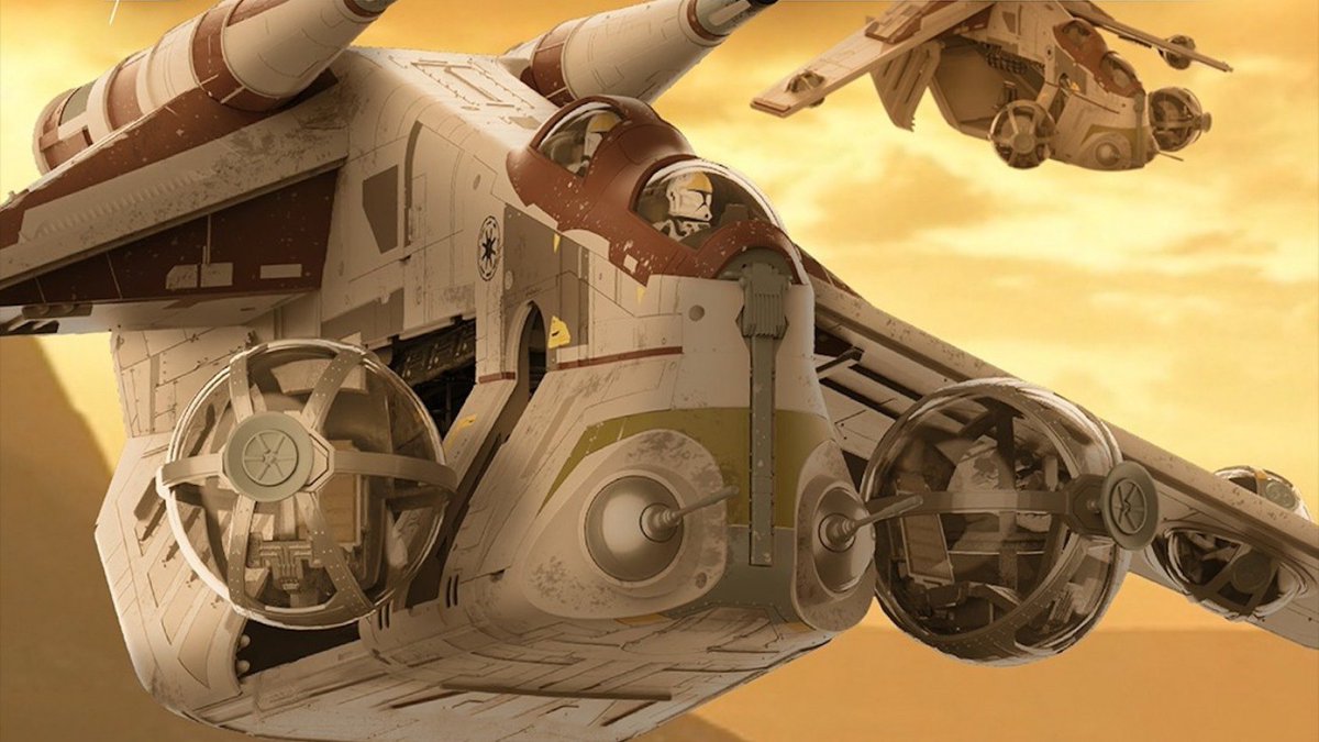 PlaneteStarWars's tweet image. Le prochain projet Hasbro Haslab sera la Canonnière de la République #psw #starwars. En savoir plus : plstrw.rs/mkubg