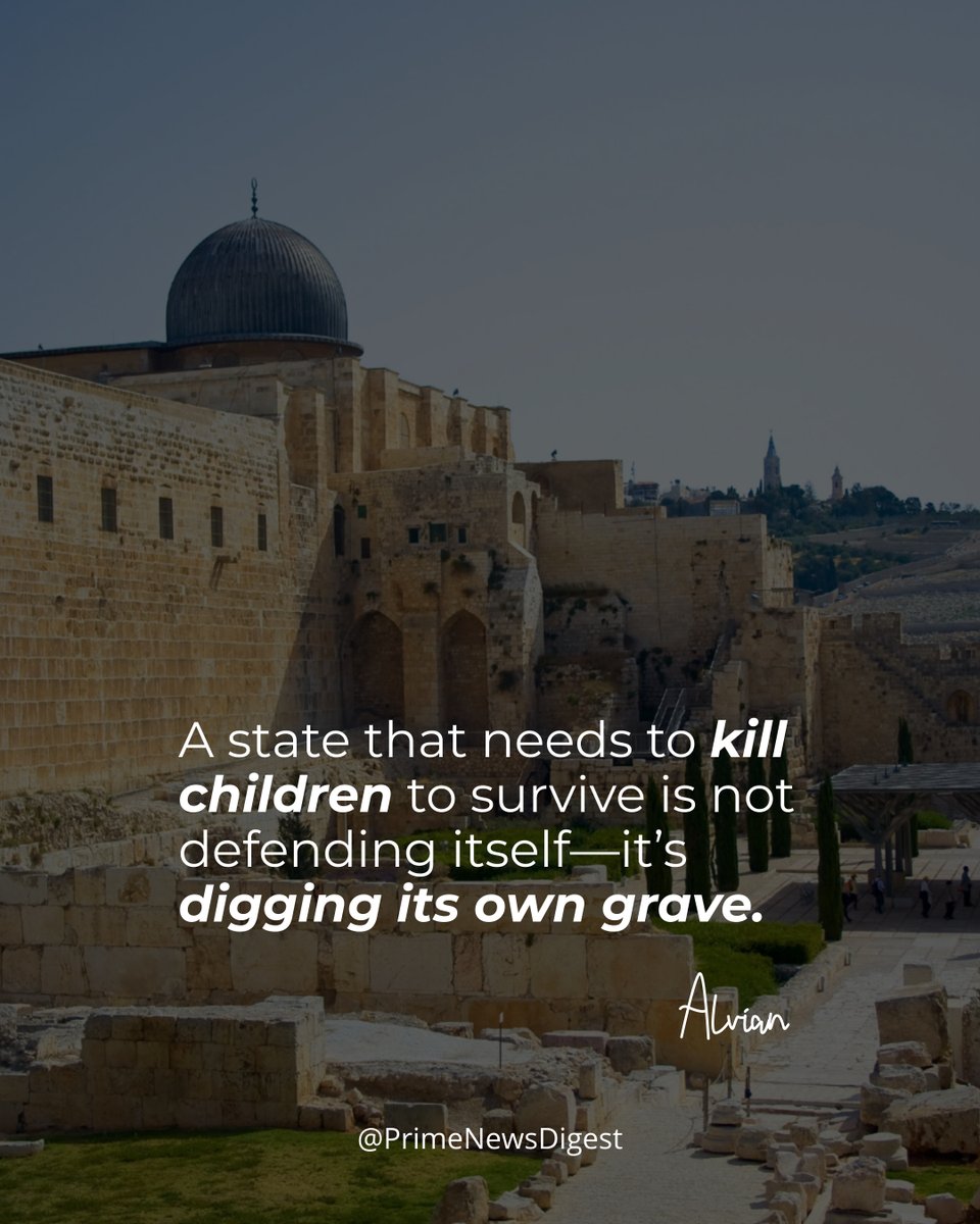 PrimeNewsDigest's tweet image. Israel’s Inevitable Demise: A Colonial Experiment in Collapse
By the blood of the innocent and the myths of eternal victimhood, Israel was born. By the same poison, it will perish.
The Arc of History Is Not Zionist
History, that unforgiving judge, has spoken clearly: colonial…