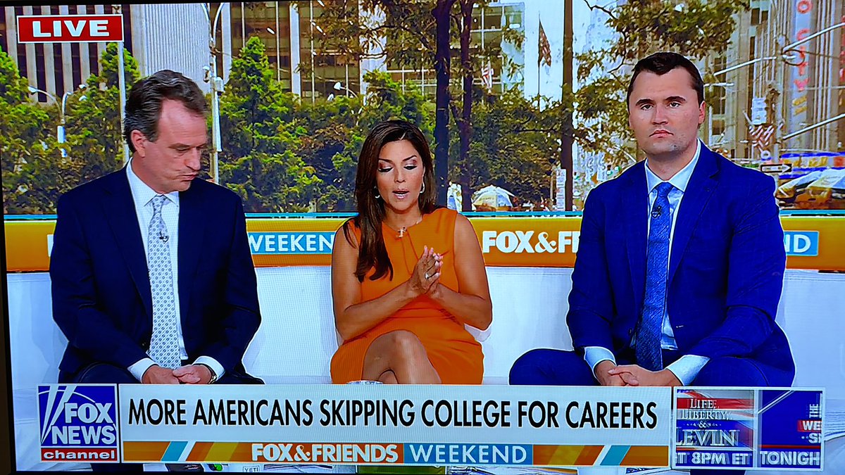 Trevor Thacker (@trethack24) on Twitter photo I’ve been pretty much out of the loop all week as our hotel in DC only had CNN and MSDNC, but just wanna say what a wonderful job <a href="/charliekirk11/">Charlie Kirk</a> has done on Fox & Friends this weekend!
I couldn’t watch, but I’ve listened on Sirius XM to keep me sane…
I mean, if watched CNN I’ve been pretty much out of the loop all week as our hotel in DC only had CNN and MSDNC, but just wanna say what a wonderful job <a href="/charliekirk11/">Charlie Kirk</a> has done on Fox & Friends this weekend!
I couldn’t watch, but I’ve listened on Sirius XM to keep me sane…
I mean, if watched CNN