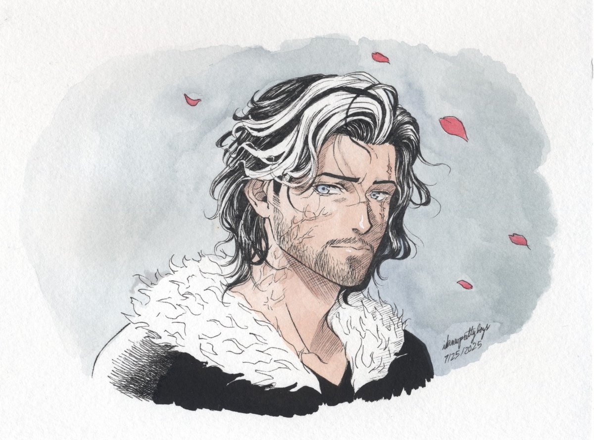 idrawsexymen's tweet photo. “My Immortal”

Done with Micron pen and Marie’s watercolors on Canson watercolor paper.

#Verso #ClairObscurExpedition33 https://t.co/keWfiHwV9V