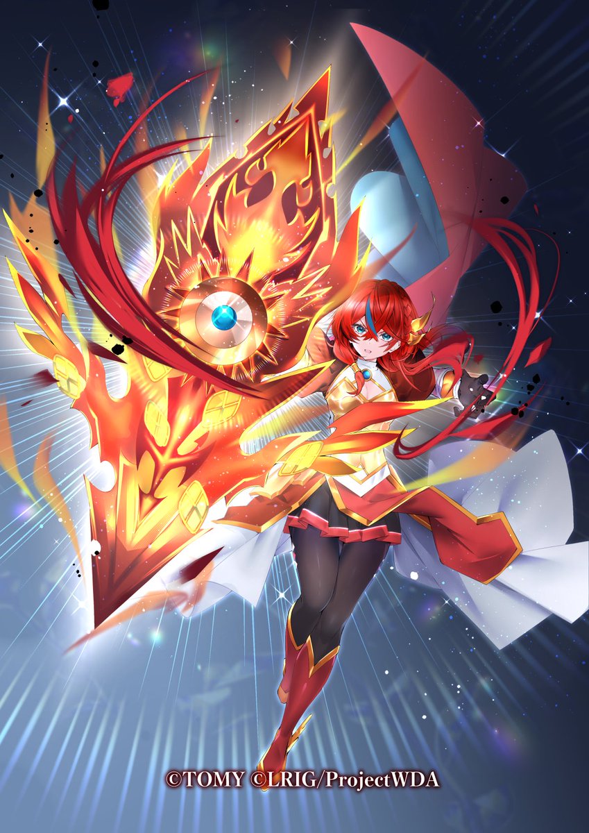 ronaca_fe's tweet image. 【お仕事】
7.26発売 ウィクロスTCG
ブースターパック PRIMAL SELECTOR
<リル・炎盾>
描かせて頂きました リルです リルだああああ(´つヮ⊂)ウオォォwwww
お顔 こだわりました 見てください 是非ともガン見してください よろしくお願いいたします
#ウィクロス発売記念
#WIXOSS
#WIXOSS_EN