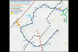 🚨"Gurugram Metro Phase 2 Faces Setback Over RRTS Station Location Uncertainty"