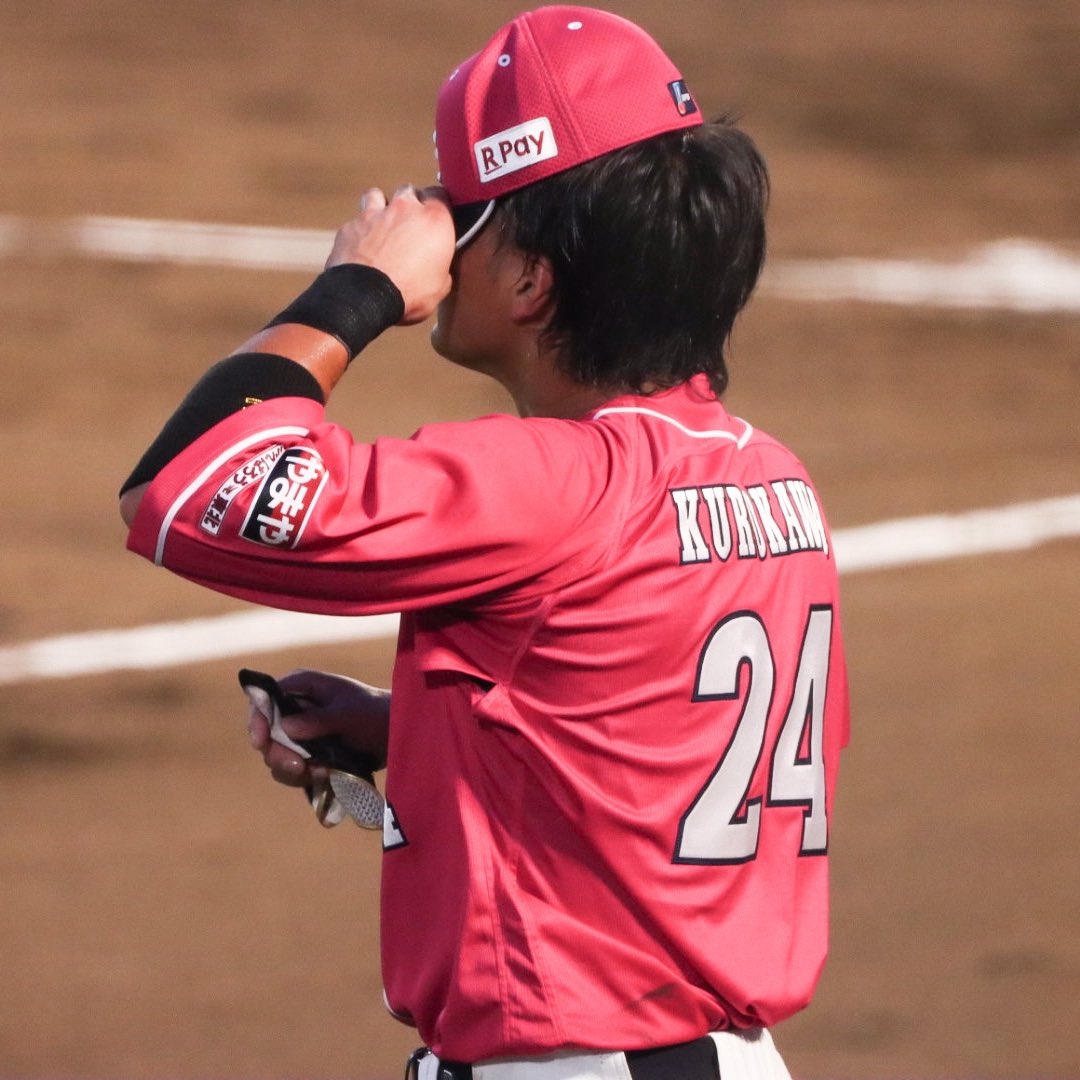 Ou8M2's tweet image. 2025.07.27(楽天モバイルパーク)

カッコよかったです
#RakutenEagles #楽天イーグルス
#黒川史陽