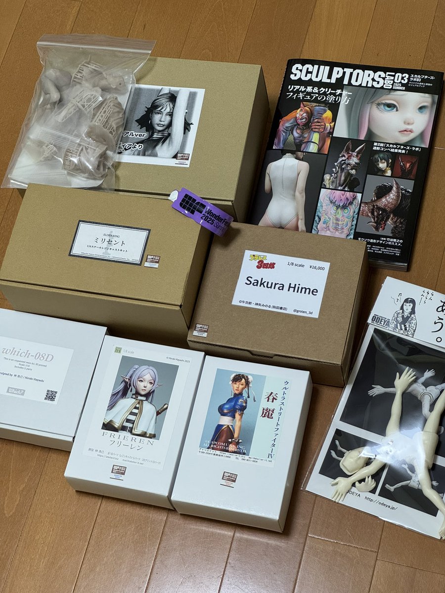 YO4YATTACK's tweet image. ワンフェス楽しかったです♪

今年も暑かった🫠