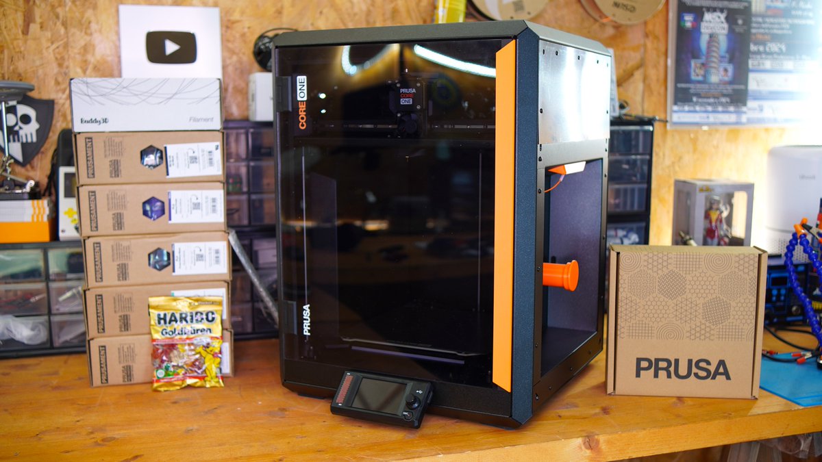 EleonoraSayaka's tweet image. In my last video 👉youtu.be/_vCeNKQ0g2g
I finally tried the Prusa Core One! I’ve been wanting to test it for a long time. Gotta say, it did an awesome job printing the HDMI connector support. Which Prusa printer do you have?🛠️