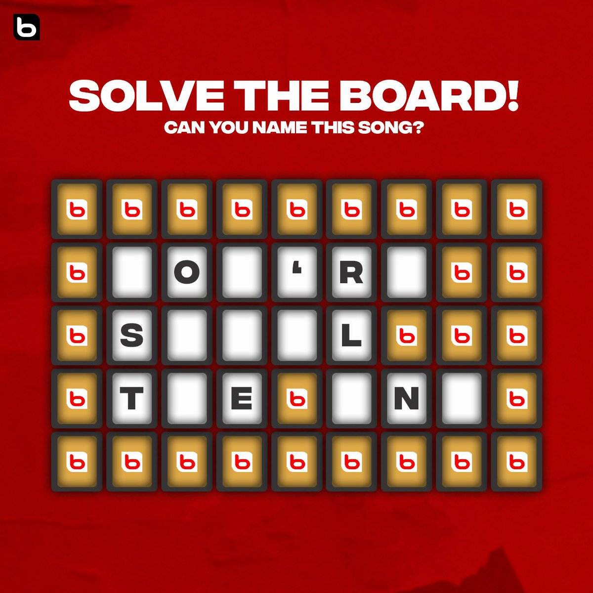 🧩 BODOG SUNDAY PUZZLE

Can YOU name this song? 🤔

🔁 and drop your guess below for a shot at a $25 Bodog Casino bonus! 

*Must be 🇨🇦 and 18+ with a Bodog account*

All terms and conditions can be found here: bit.ly/BodogTC