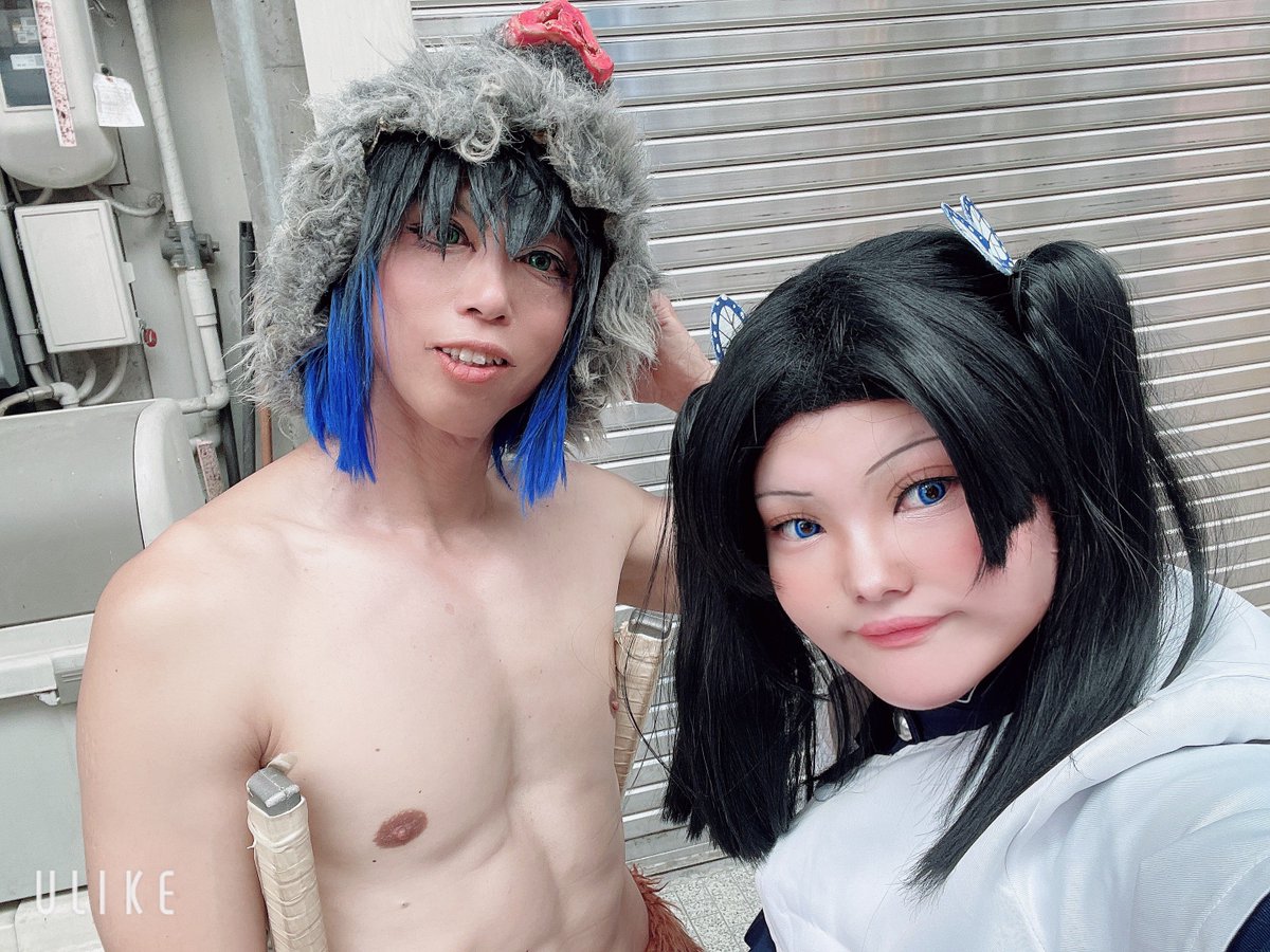 離脱！
実は居ましたいちコス

なんやかんや毎年恒例になりつつある伊アオ〜

今年も楽しかった🥰
満足！💪

🐗:<a href="/zirou_fuka_cos/">りっっく</a> 

 #いちコス2025
 #いちコス