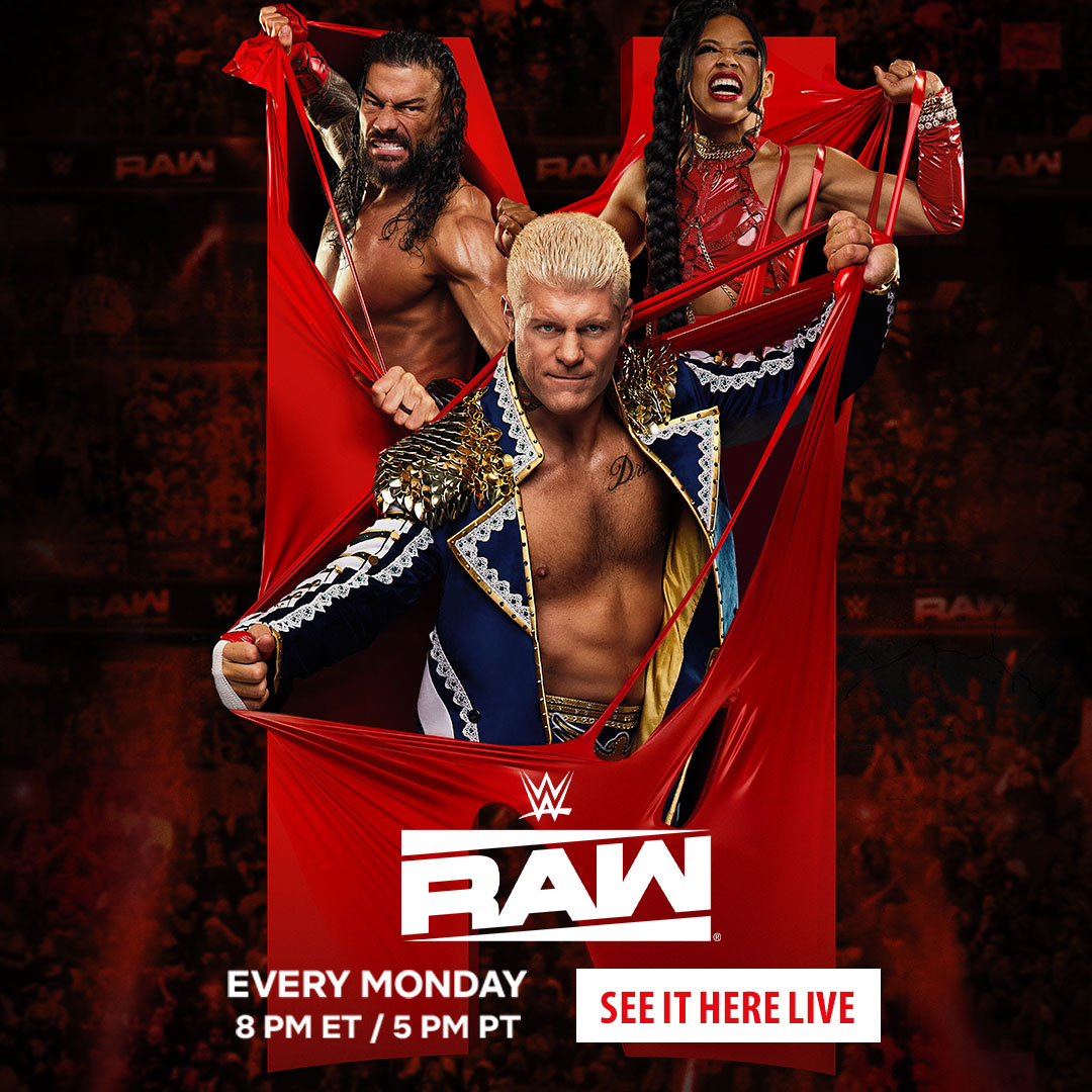 MoheganSun's tweet image. Crank your Monday nights up a notch! Join us at Mohegan Sun FanDuel Sportsbook every week for WWE Monday Night RAW! 💥
For reservations & more info, visit bit.ly/3x40VbL
