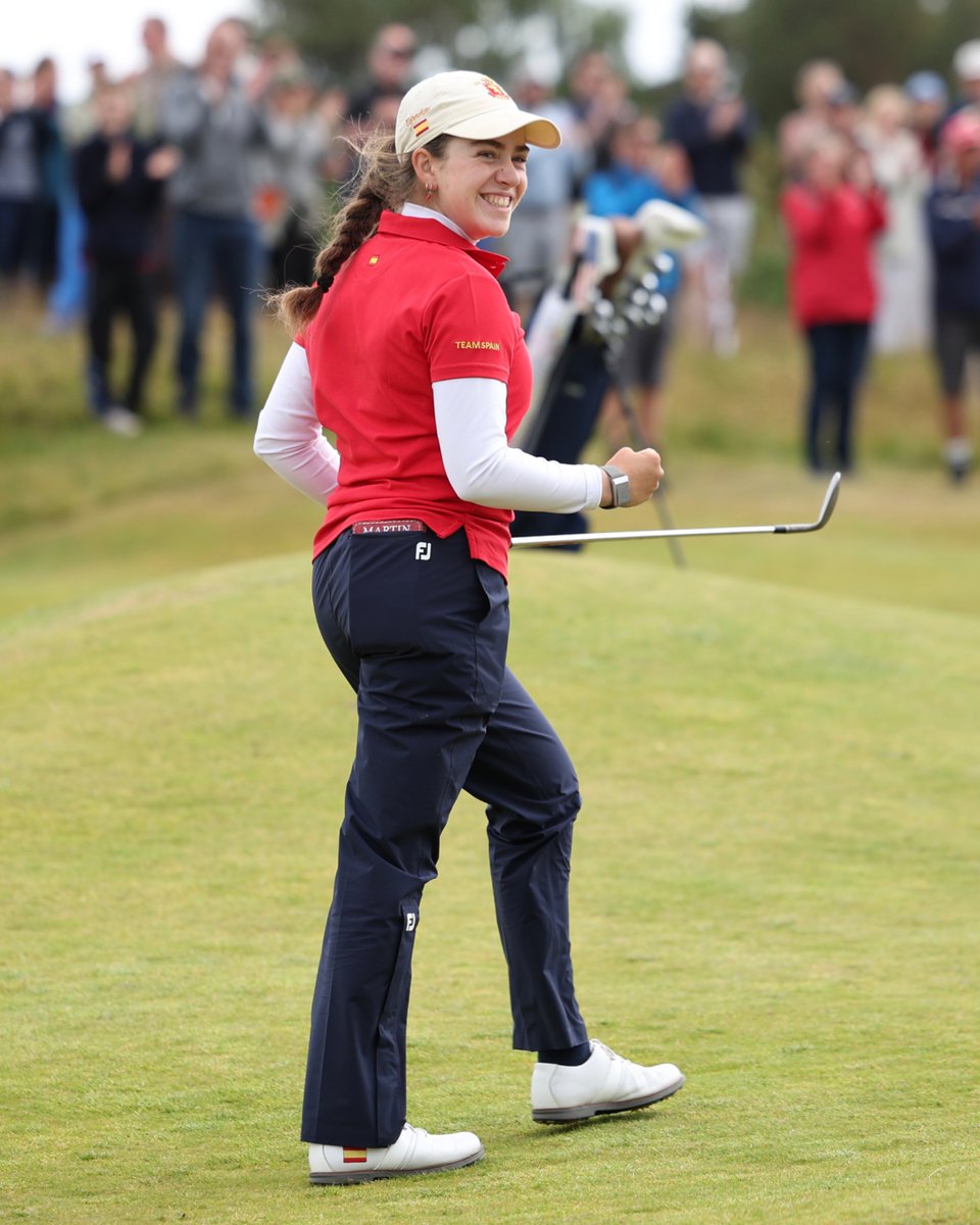 RandA's tweet image. Congratulations to our 2025 AIG Women’s Open Amateur Series winner, Paula Martín Sampedro 👏
Having already won The Women’s Amateur Championship and then the European Ladies’ Amateur Championship she will already receive an exemption into the major but an amazing achievement to…