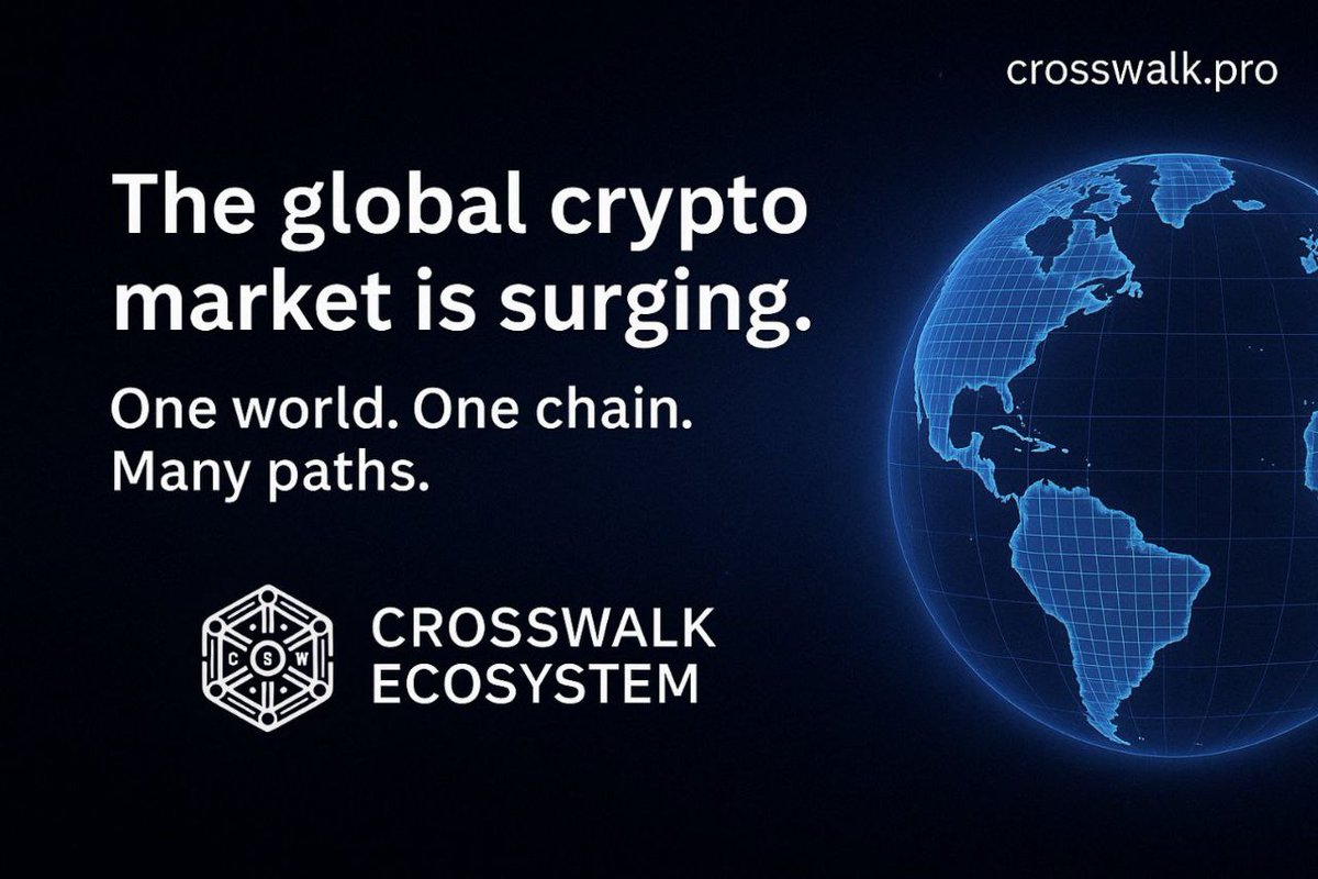 Ed Thornton (@edwardthor68600) on Twitter photo Hey ya'll 👋, The timing is right, the purpose is clear. #Crosswalk token will be seen & heard this year. $CSW
Crosswalk.pro is building on #Solana
CSW Crew at t.me/cswportal
linktr.ee/CrossWaIk
#DEx #Is #Coming <a href="/CrosswalkDEx/">CrosswalkDEx</a>
#Crosswalk #Community Hey ya'll 👋, The timing is right, the purpose is clear. #Crosswalk token will be seen & heard this year. $CSW
Crosswalk.pro is building on #Solana
CSW Crew at t.me/cswportal
linktr.ee/CrossWaIk
#DEx #Is #Coming <a href="/CrosswalkDEx/">CrosswalkDEx</a>
#Crosswalk #Community
