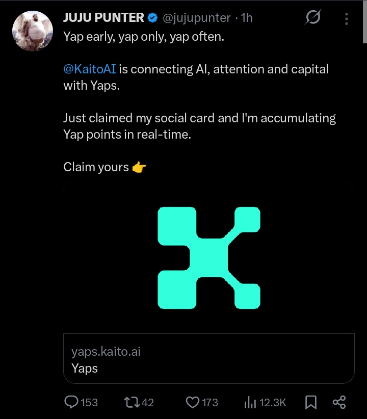 Iam_Synth1's tweet image. Can't believe that I lost 200k to betting today and here's JuJu Punter Yapping about KAITO
Who's onboarding all these web2 users to Web3? 👀
Money no dey Web4 again? 😂😂
Omo I'm just saying my intent here because @anoma helps with that.