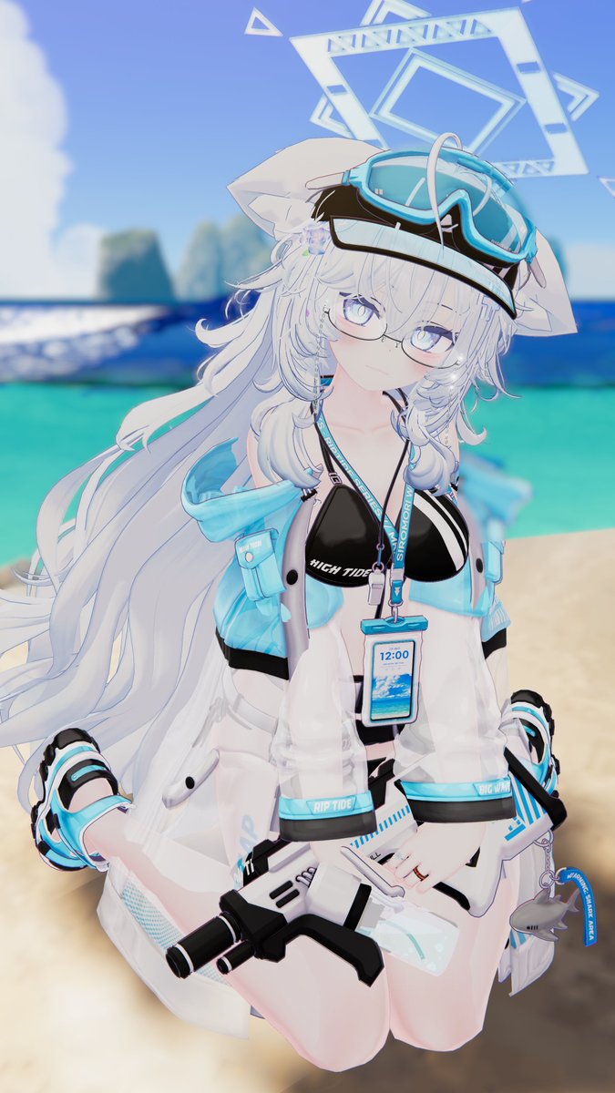 Hail_BA2's tweet image. 🧊🐧🌊☀️
#SiromoriWorks #VRChat