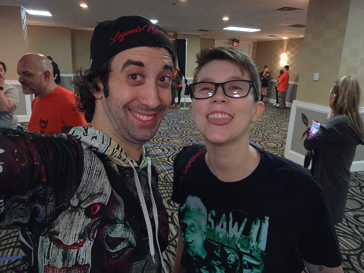 Happy Birthday to my good friend and fellow SAW fanatic, <a href="/itsaaudraw/">👽 Audrameda Galaxy 🛸</a> ! See you in 3 weeks I hope!