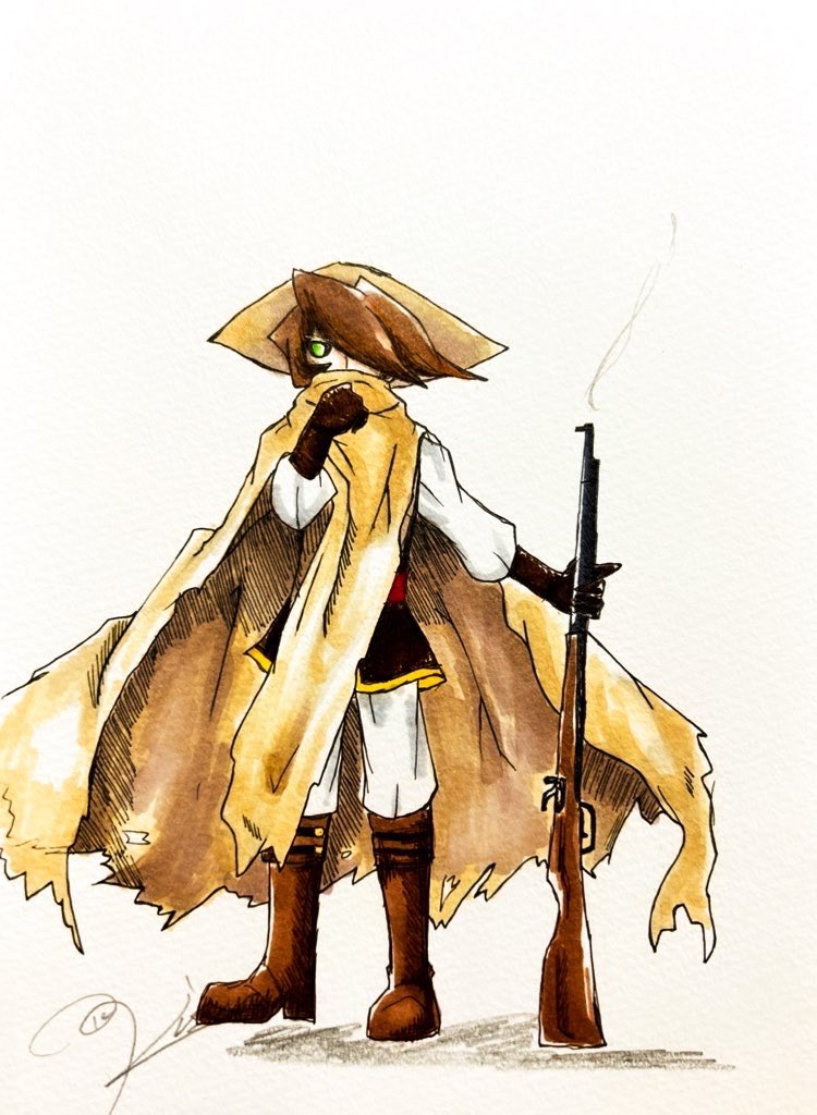 Starrys_Ocean's tweet image. 「彼」を好きになって10年くらい経ちますけど何回やっても描き慣れないんですよ。毎回作画が変わる。