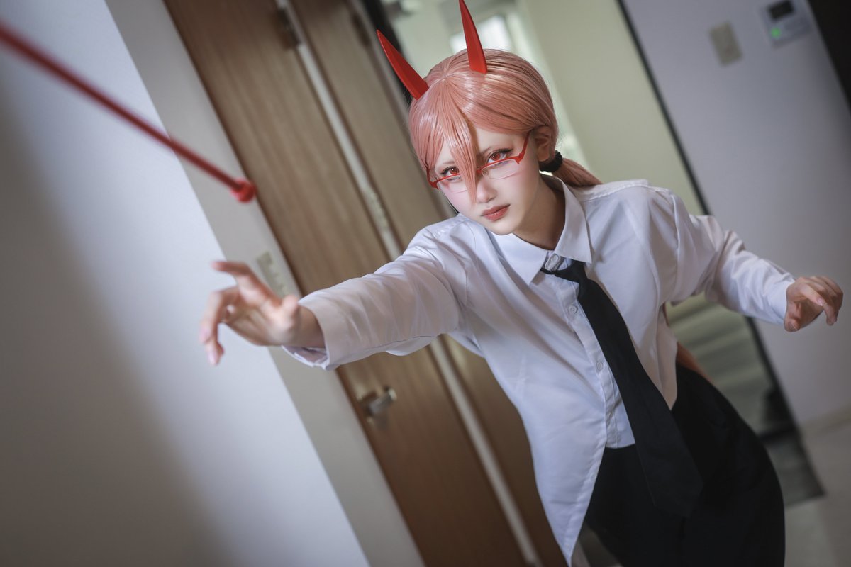 foam_rose_'s tweet image. 🩸cosplay/ﾁｪﾝｿｰﾏﾝ

　　「　超インテリ作戦開始じゃ　」

.
.

📸@yakura0610