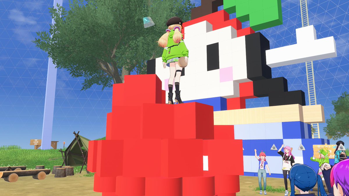 fav_world_hw's tweet image. #アキ・ローゼンタール降臨祭 おつたーる
始まる1時間前から列をなして待機しておりました🫡
拙作スタンプをゲットいただいて感謝感激に加え、
幸運にも🍎建築に入れましたので見守らせていただきました😉
最高の想い出をありがとうございました!
#アキびゅーわーるど