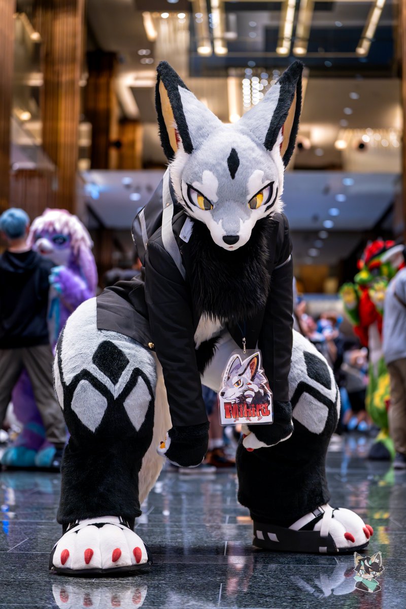 StaedtlerFox's tweet image. 「You look delicious...」
#UTFG2025 
#FursuitEveryday