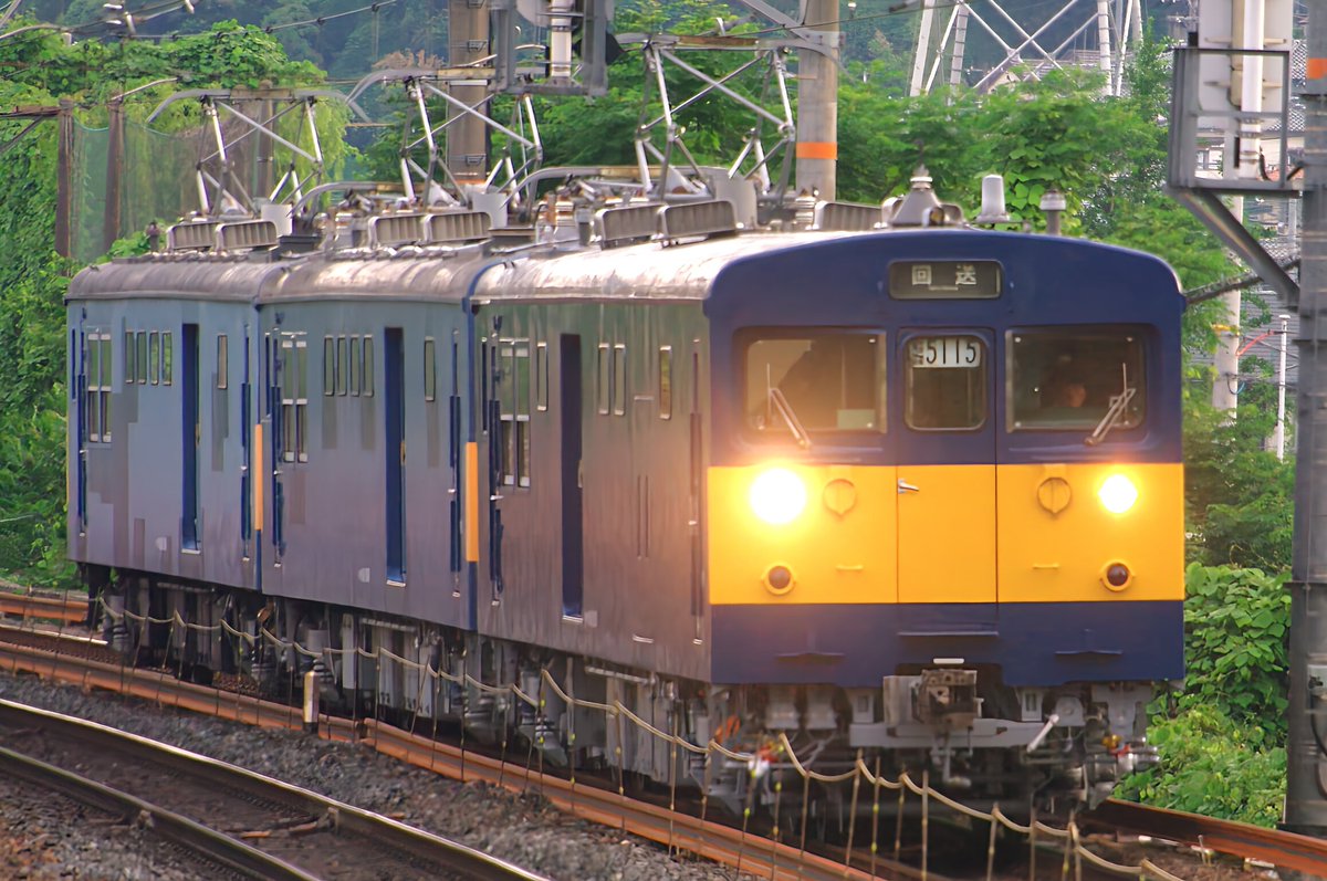 ef64_mudo's tweet photo. 6/13 クモヤ145-1201(D5編成) 出場回送(6752M)
クモヤ145-1201+クモヤ145-1006+クモヤ145-1009
島本駅にて https://t.co/pbrLgpxnVm