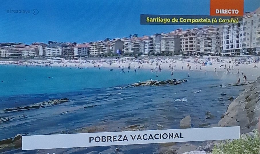 carlesenric's tweet image. La nueva playa de Santiago de Compostela para @A3Noticias
