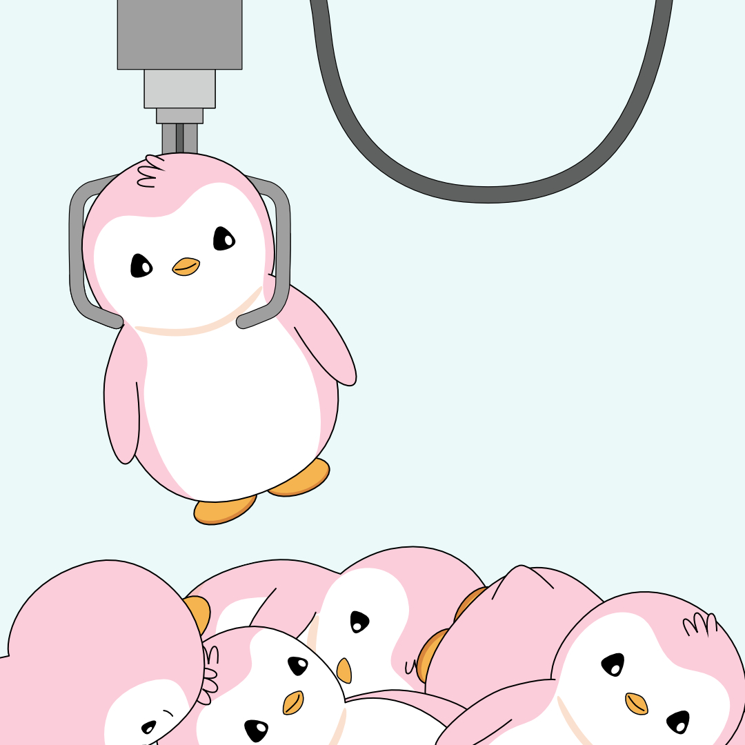 Polly ATH Day!
More and more people are grabbing their Polly 🐧

Pink is rising, Pink is spreading cool vibes 🫶🏼

Who’s dreaming of catching a Polly plush from a claw machine too? 💖