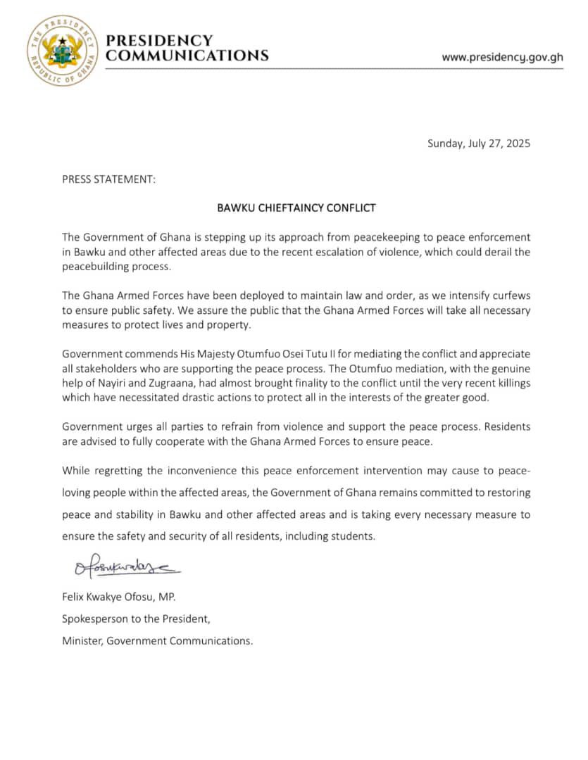 dumevi_promise's tweet image. From peacekeeping to peace enforcement in Bawku chieftaincy conflict!