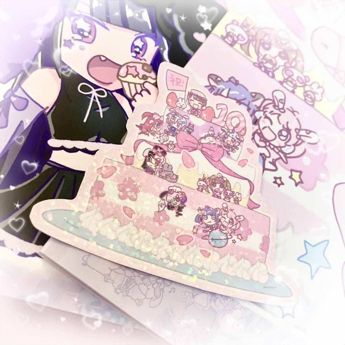 selectshopten2's tweet image. 【🏰tenten城NEWS】
illustrator はる谷。様
(@harutaniman)
🌟「10周年画集」
販売スタート❣️
⭕️はる谷。個展ツアー❣️
🏰大阪 10/4~10/13
📍tenten城
「ここから始まった、わたしだけのゆめ」
💗在廊日10/4.5.9.12.13
💗with ひろみんDAY 10/12
(@min_3h )