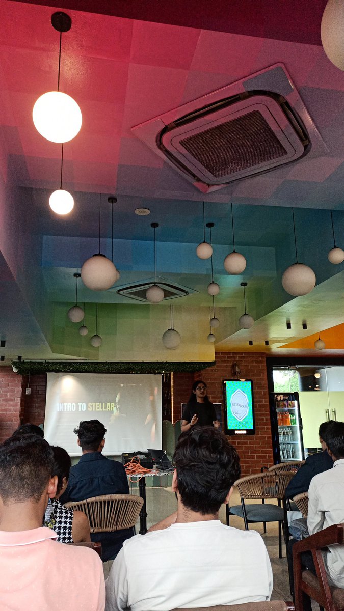 upma_dev's tweet photo. Just wrapped up an amazing experience at #StellarVerseIndore  @stellar_ind 
Learned about Stellar, met inspiring builders, and got hands-on with Web3 tools 🚀
Indore’s tech scene is truly leveling up!
#Web3India #XLM #CommunityVibes https://t.co/G4tuvB15wt